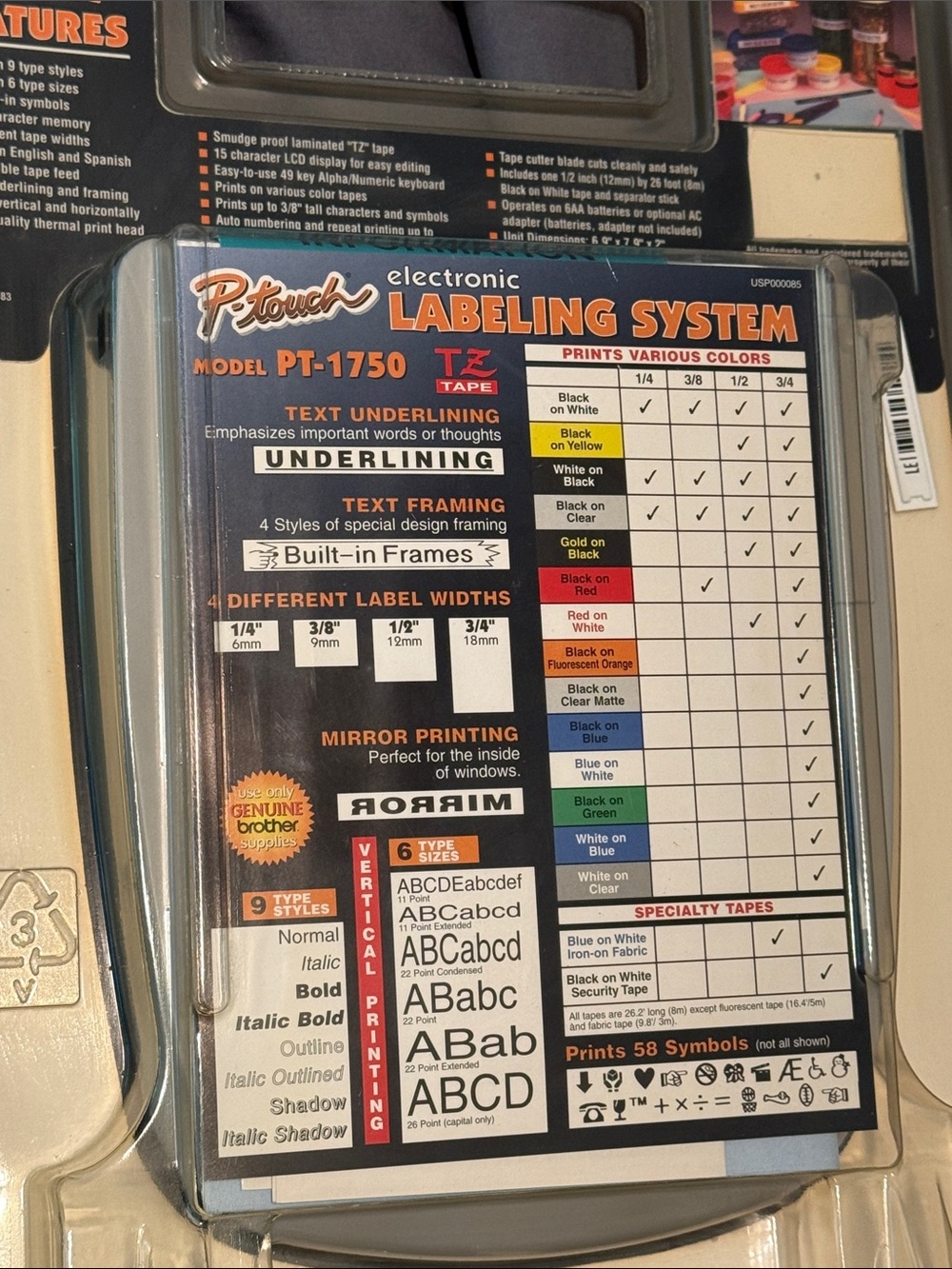 Brother P-touch Labeling System - Picture 6 of 7